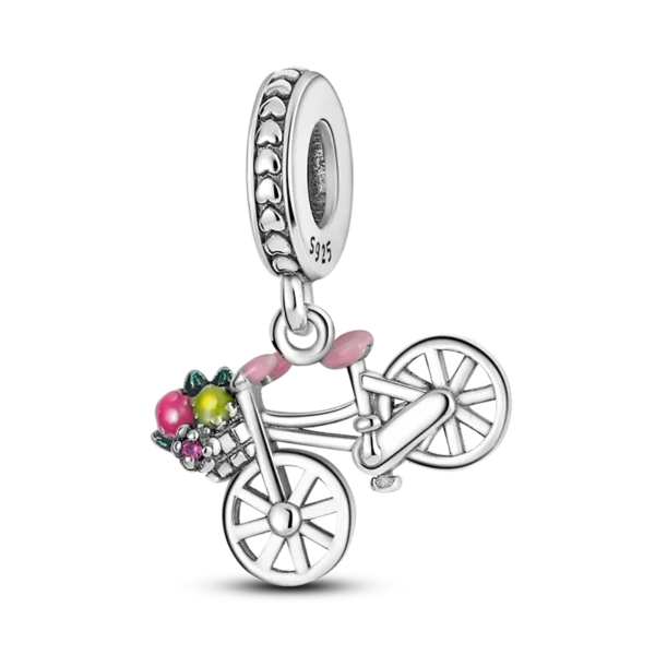 100% 925 Silver Funny Playable Charms Beads Smart Watch Tarot Bike Travel Dangle Fit Original Bangle Bracelet DIY Jewelry - Image 13