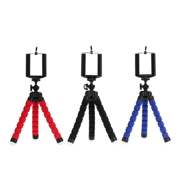 Tripods Tripod For Phone Mobile Camera Holder Clip Smartphone Monopod Tripe Stand Octopus Mini Tripod Stativ For Phone - Image 2