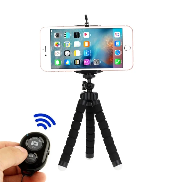 Tripods Tripod For Phone Mobile Camera Holder Clip Smartphone Monopod Tripe Stand Octopus Mini Tripod Stativ For Phone - Image 3