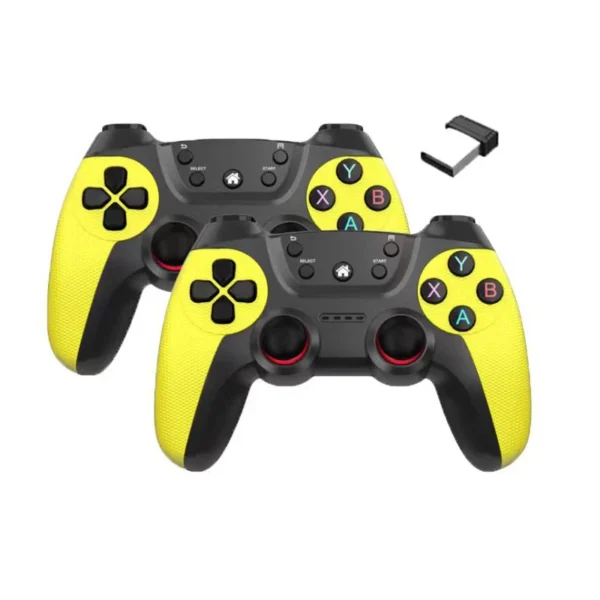 NEW Arrivals Wireless 2.4G Double Game Controller Video Game For Game Box Game Stick PC Smart TV Box 2.4G Gamepad Joystick - Image 9