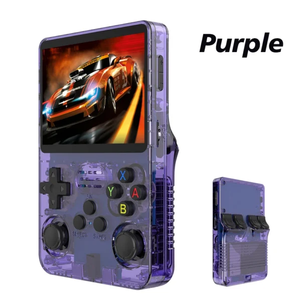 Open Source R36S Retro Handheld Video Game Console Linux System 3.5 Inch IPS Screen Portable Pocket Video Player R35S 64GB Games - Image 2