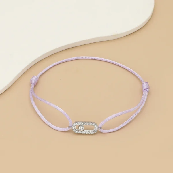Adjusted Size Can Move Stone Multiple colors Rope Woven bracelet For Women And Men Fashion Jewelry 2024 New Bracelets Woman - Image 17