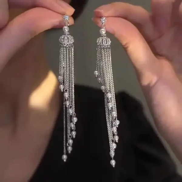 Fashion Luxury Geometric Dangle Drop Earrings for Women Wedding Party Jewelry Accessories Gorgeous Cubic Zirconia Bridal Brincos - Image 22