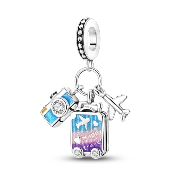 100% 925 Silver Funny Playable Charms Beads Smart Watch Tarot Bike Travel Dangle Fit Original Bangle Bracelet DIY Jewelry - Image 41
