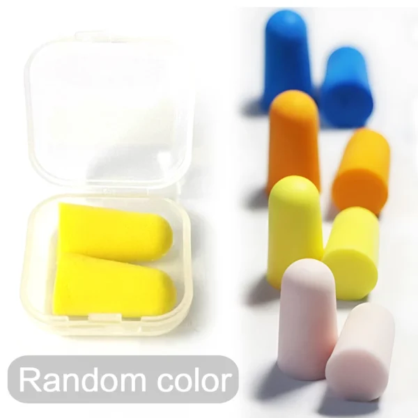 1 Pair Soft Silicone Earplugs - Noise Canceling, Waterproof, Comfortable Fit, for Sleep, Swimming, Creating a Silent Environment - Image 13