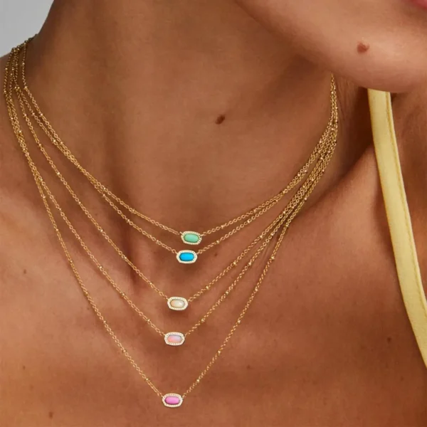 YEEVAA Mini Satellite Short Pendant Necklace for Women, Fashion Jewelry, Unique Gifts