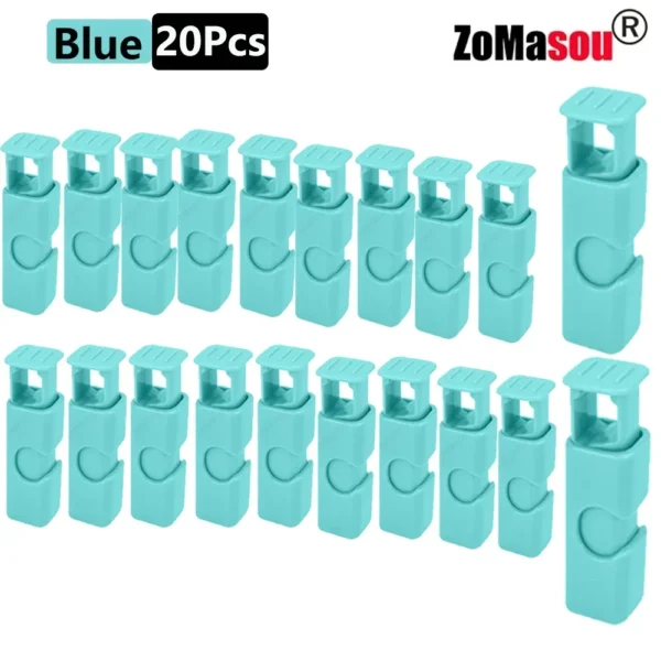 60-1Pcs Food Sealing Clips Bread Storage Bag Clips For Snack Wrap Bags Spring Clamp Reusable Kitchen Organization Sealing Clamp - Image 35