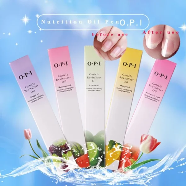 5ml Nail Nutrition Oil Pen Nail Treatment Pen 9 Smell Cuticle Revitalizer Oil Prevent Agnail Nail Gel Polish Nourish Skin pen - Image 2