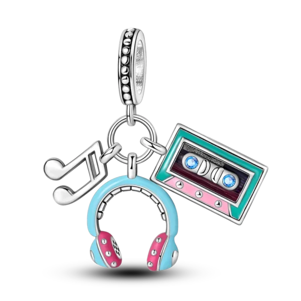 100% 925 Silver Funny Playable Charms Beads Smart Watch Tarot Bike Travel Dangle Fit Original Bangle Bracelet DIY Jewelry - Image 32