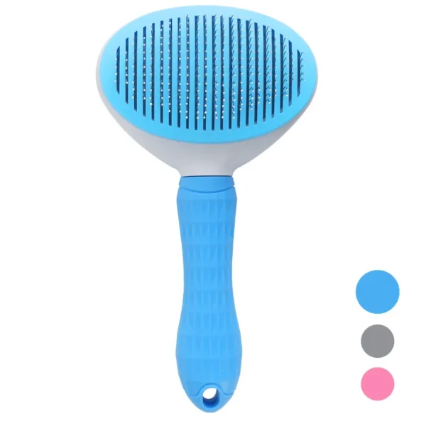 Self-cleaning Pet Hair Remove Comb Cat Slicker Brush Pet Hair Removal Comb For Cats Grooming Brushes Dog Combs Cat Accessories - Image 9