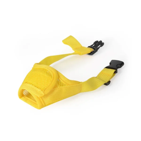Anti Barking Dog Muzzle for Dogs Adjustable Mesh Breathable Pet Mouth Cover Muzzle for Small Medium Dog Anti-biting Pet Supplies - Image 7