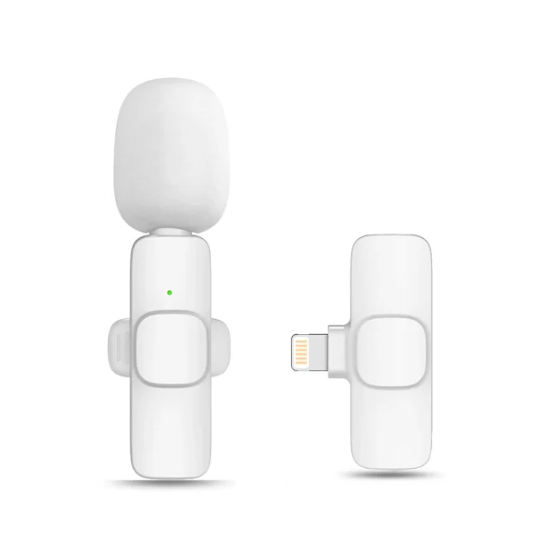 New Wireless Lavalier Microphone Portable Audio Video Recording Mini Mic for iPhone Android Live Broadcast Gaming Phone Mic - Image 18