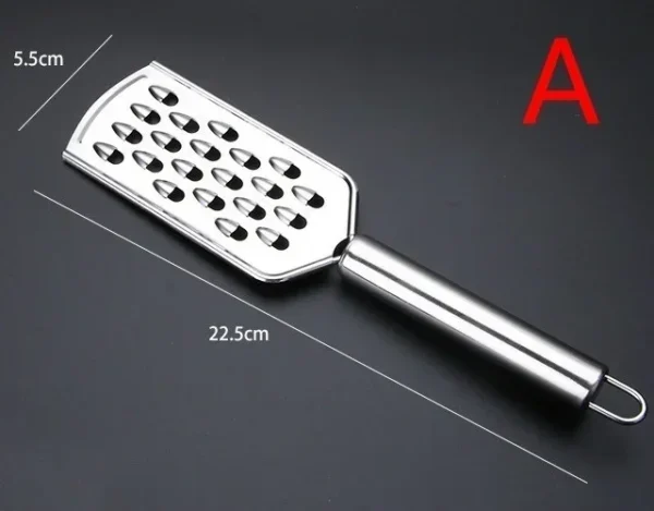 Stainless Steel Handheld Cheese Grater Multi-PurposeKitchen Food Graters for Chocolate Butter Fruit Vegetable Kitchen Items - Image 7