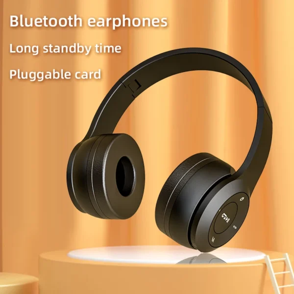 Stereo P47 Headset 5.0 Bluetooth Headset Folding P Series Wireless Sports Game Headset - Image 3