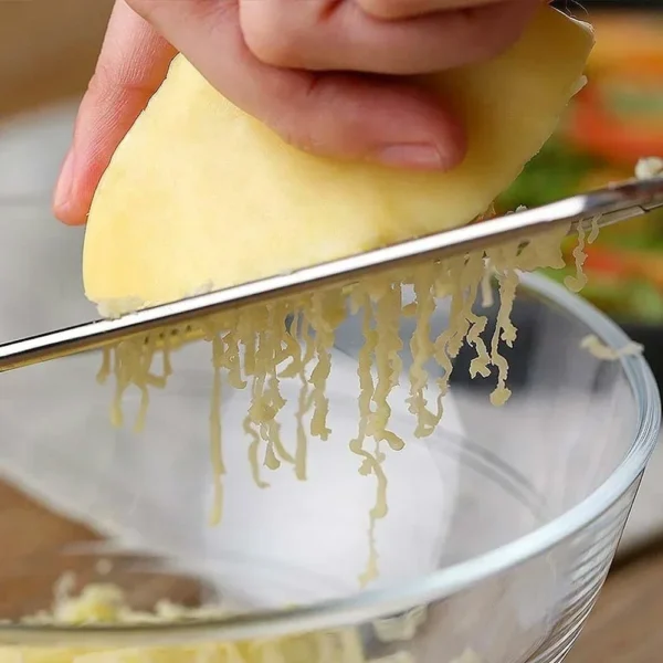 Stainless Steel Handheld Cheese Grater Multi-PurposeKitchen Food Graters for Chocolate Butter Fruit Vegetable Kitchen Items - Image 3