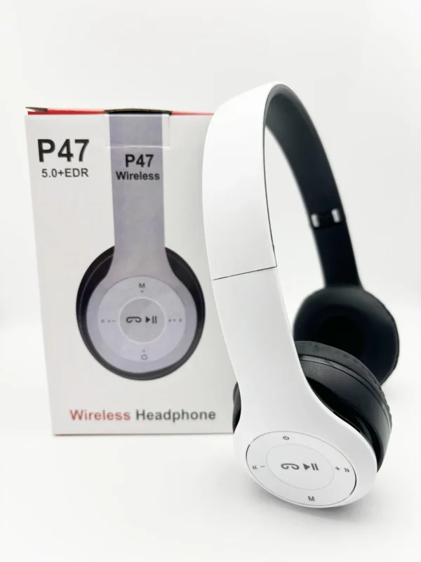 Stereo P47 Headset 5.0 Bluetooth Headset Folding Series Wireless Sports Game Headset for iPhone XiaoMi - Image 7