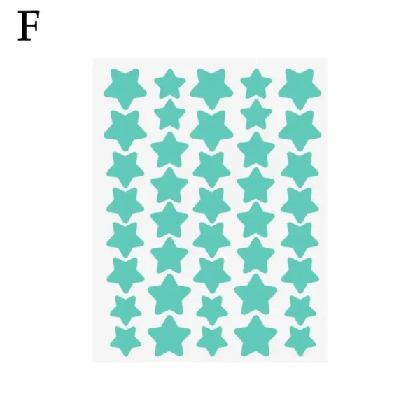 40pcs Colorful PE Pimple Patches Cute Star Shaped Pimple Cover Sticker Invisible Pimple Cover Removal Pimple Patch - Image 13