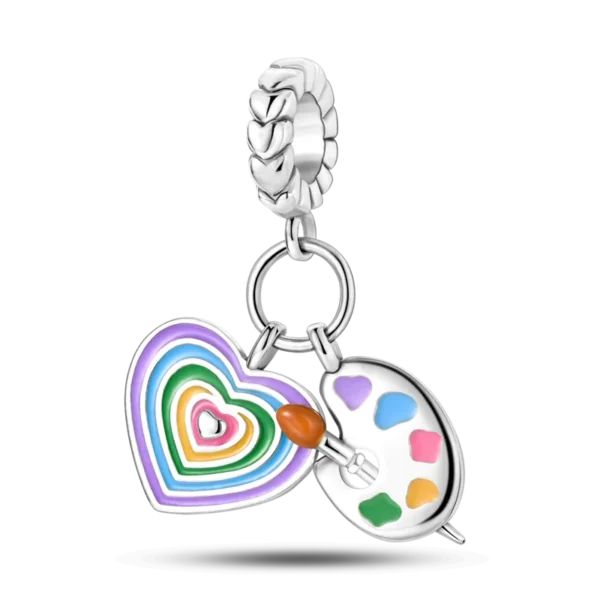 100% 925 Silver Funny Playable Charms Beads Smart Watch Tarot Bike Travel Dangle Fit Original Bangle Bracelet DIY Jewelry - Image 15