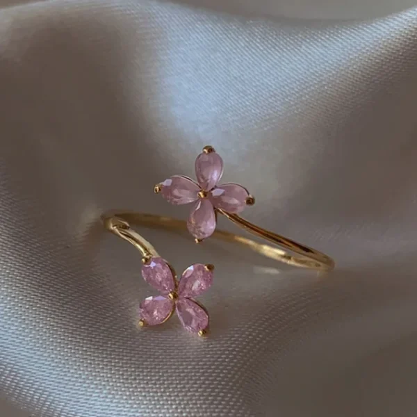 1pc New Y2K ins Cute Colorful Zircon Heart Flower Moon Butterfly For Women Girls Exquisite Fashion Jewelry Gifts - Image 64