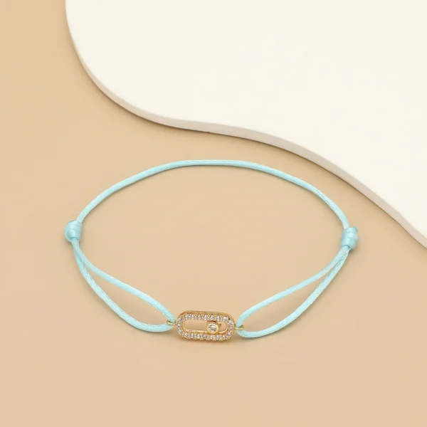 Adjusted Size Can Move Stone Multiple colors Rope Woven bracelet For Women And Men Fashion Jewelry 2024 New Bracelets Woman - Image 12