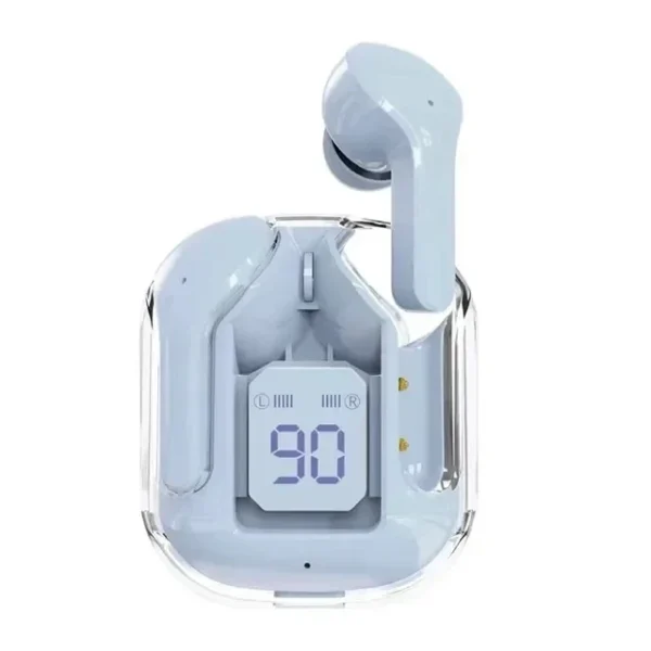 Original T2 Wireless Bluetooth Earphone Transparent HIFI Headphones LED Power Digital Display Stereo Sound Earphones for Xiaomi - Image 11