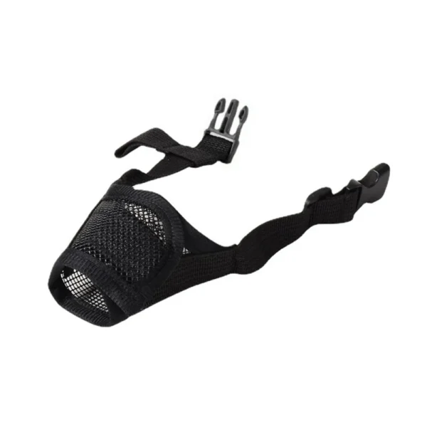 Anti Barking Dog Muzzle for Dogs Adjustable Mesh Breathable Pet Mouth Cover Muzzle for Small Medium Dog Anti-biting Pet Supplies - Image 6
