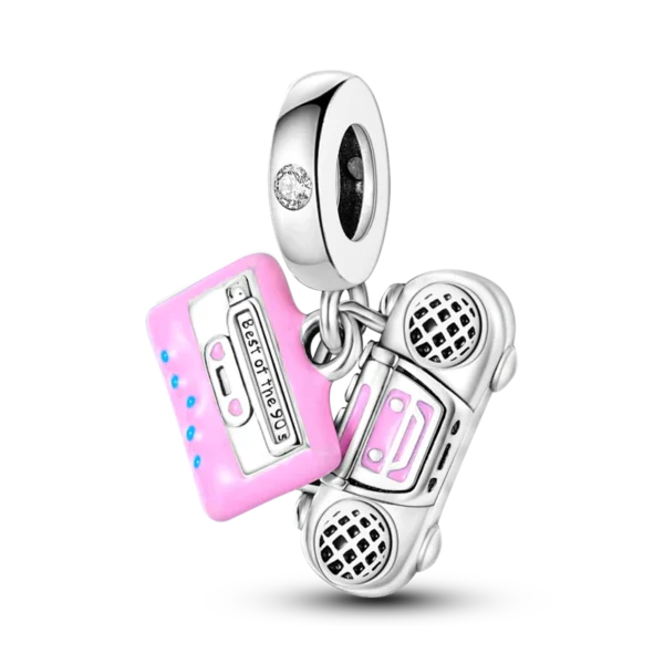 100% 925 Silver Funny Playable Charms Beads Smart Watch Tarot Bike Travel Dangle Fit Original Bangle Bracelet DIY Jewelry - Image 42