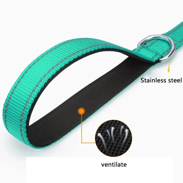 Cats Dogs Harness Collar Lead Strap Night Reflection Dog Pet Towing Rope 1.2/1.5/1.8m Guard Rope Pet Walking Training Leash - Image 4