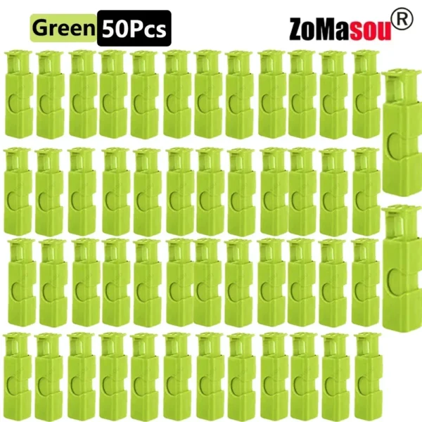 60-1Pcs Food Sealing Clips Bread Storage Bag Clips For Snack Wrap Bags Spring Clamp Reusable Kitchen Organization Sealing Clamp - Image 13
