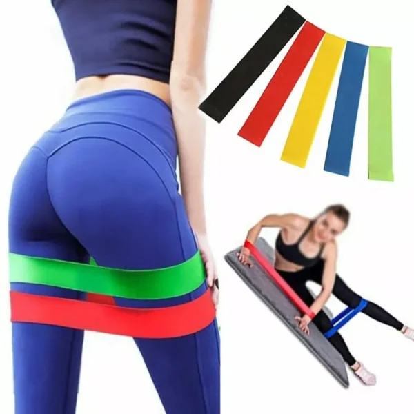 Various Color Yoga Sport Resistance Bands gym equipment TPE Home Fitness Elastic Bands Pilates strength training   workout - Image 4
