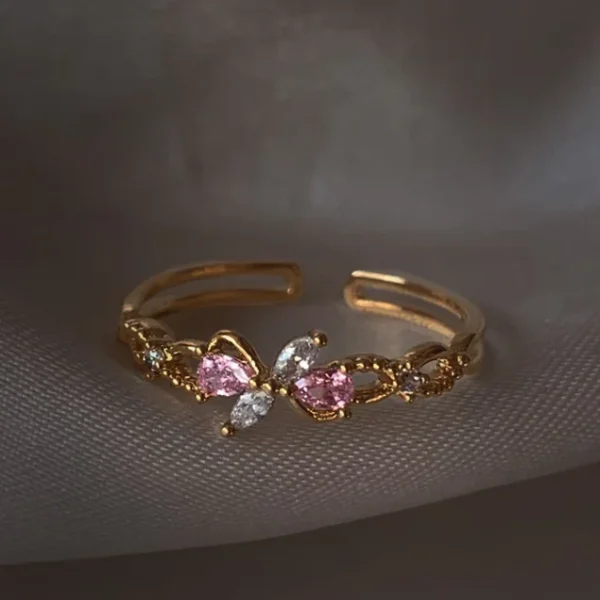 1pc New Y2K ins Cute Colorful Zircon Heart Flower Moon Butterfly For Women Girls Exquisite Fashion Jewelry Gifts - Image 62