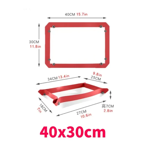 Silicone Baking Mat Kneading Pad Dough Mat Pizza Cake Dough Maker Kitchen Cooking Grill Non-Stick Gadgets Bakeware Pastry Mat - Image 17