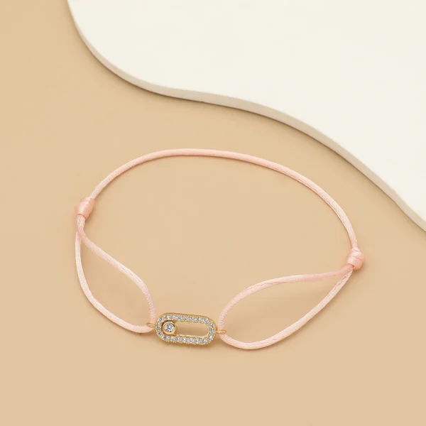 Adjusted Size Can Move Stone Multiple colors Rope Woven bracelet For Women And Men Fashion Jewelry 2024 New Bracelets Woman - Image 29