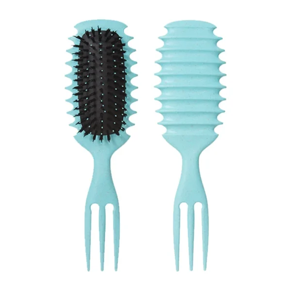 1PC Candy bursh Curly Hair Styling Brush: Defined Curls on Wet Hair- Nylon Bristles Detangling Volumizing Comb for All Hair Type - Image 13