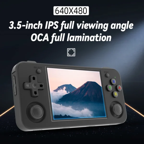 ANBERNIC RG35XX H Hand-held Consoles For Playing Video Games 3.5-inch IPS 640*480 Screen Retro Game Player 3300 mAh 5000+ Games - Image 3