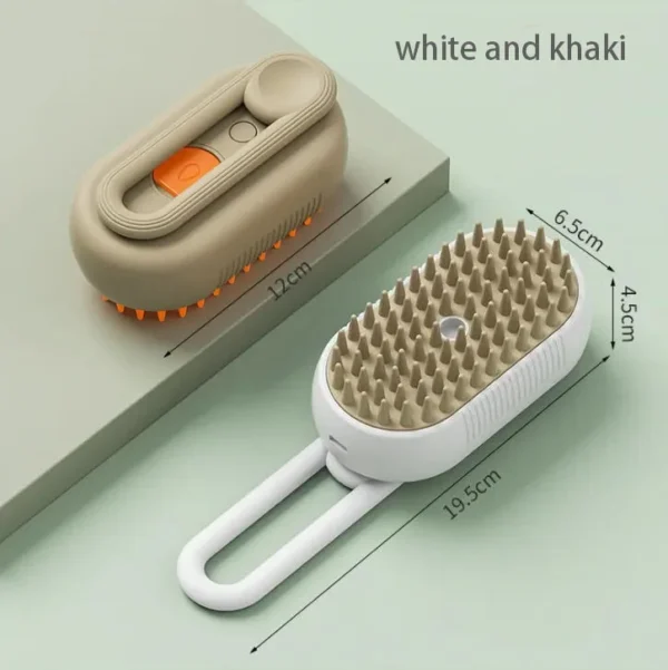 New Pet Spray Comb for Cats and Dogs Pet Electric Spray Hair Removal Comb One Key Spray Anti-Flying Massage Brush, Clean Massage - Image 8