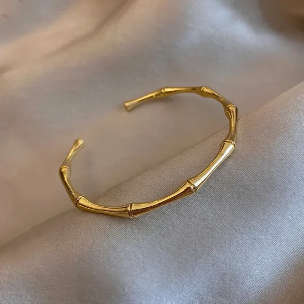 Titanium Steel Gold Silver Color Bangles for Women Girls Trend Waterproof Jewelry Luxury Sparkling Zircon Bracelet Bangle - Image 7