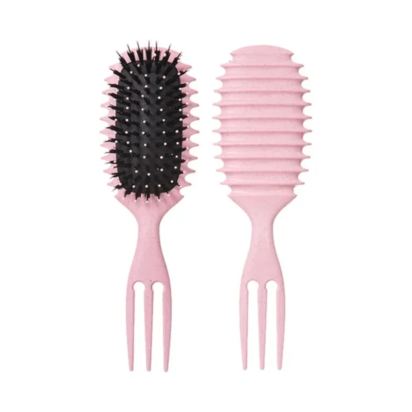 1PC Candy bursh Curly Hair Styling Brush: Defined Curls on Wet Hair- Nylon Bristles Detangling Volumizing Comb for All Hair Type - Image 12