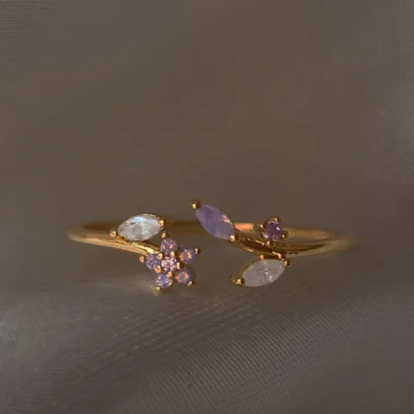 1pc New Y2K ins Cute Colorful Zircon Heart Flower Moon Butterfly For Women Girls Exquisite Fashion Jewelry Gifts - Image 38