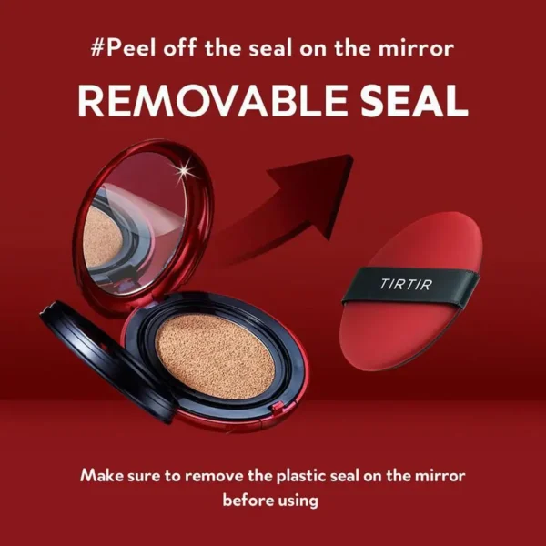 TIRTIR cushion foundation TIRTIR Covering Foundation Cushion Compact High Coverage Foundation Original Korean Makeup - Image 2