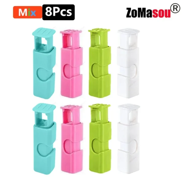 60-1Pcs Food Sealing Clips Bread Storage Bag Clips For Snack Wrap Bags Spring Clamp Reusable Kitchen Organization Sealing Clamp - Image 18