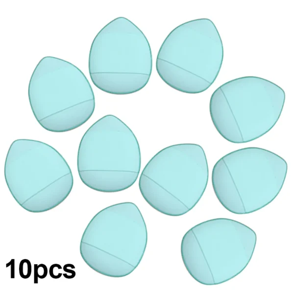 5/10Pcs Mini Finger Puff Foundation Small Air Cushion Powder Sponge Face Concealer BB Cream Cosmetic Applicator Makeup Tools - Image 15