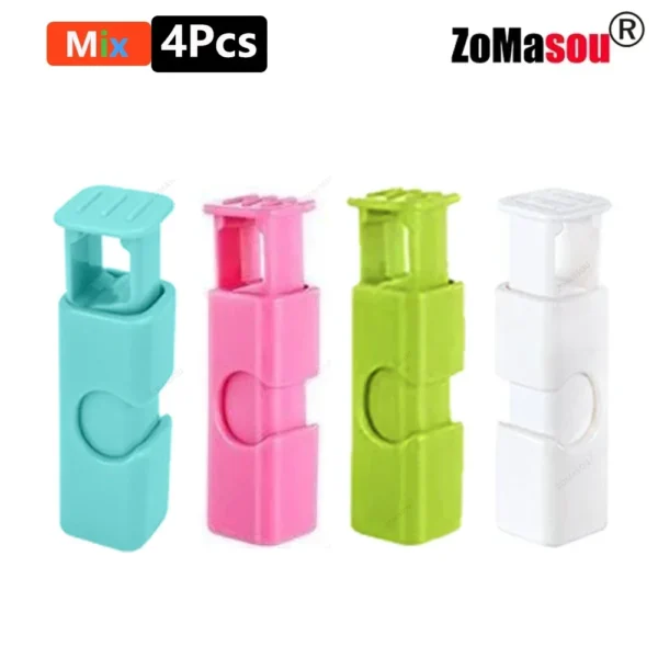 60-1Pcs Food Sealing Clips Bread Storage Bag Clips For Snack Wrap Bags Spring Clamp Reusable Kitchen Organization Sealing Clamp - Image 11