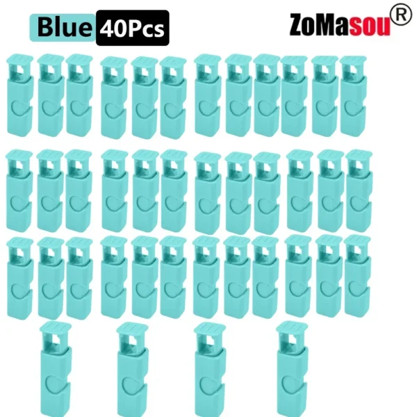 60-1Pcs Food Sealing Clips Bread Storage Bag Clips For Snack Wrap Bags Spring Clamp Reusable Kitchen Organization Sealing Clamp - Image 10