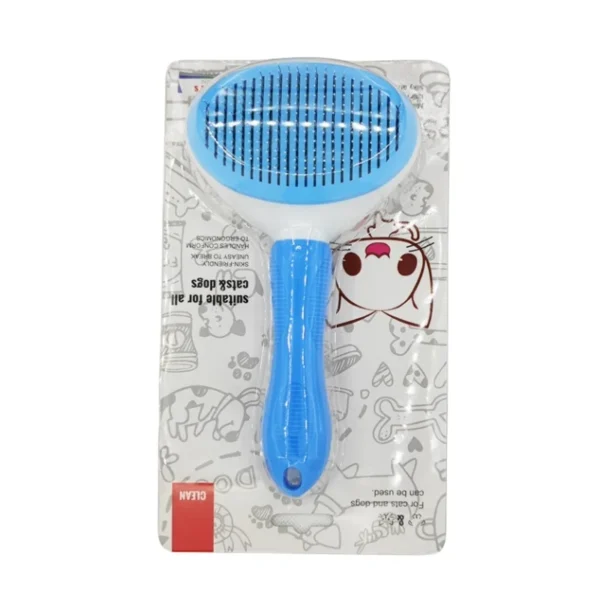 Self-cleaning Pet Hair Remove Comb Cat Slicker Brush Pet Hair Removal Comb For Cats Grooming Brushes Dog Combs Cat Accessories - Image 12