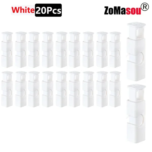 60-1Pcs Food Sealing Clips Bread Storage Bag Clips For Snack Wrap Bags Spring Clamp Reusable Kitchen Organization Sealing Clamp - Image 33