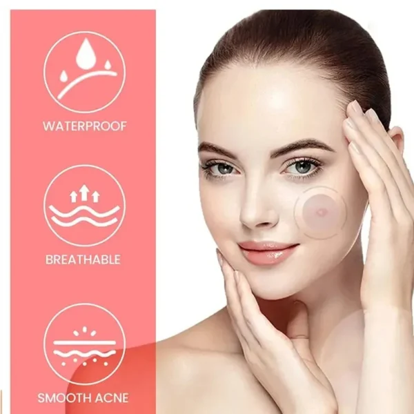 200pcs Repair Acne Patch Facial Skin Care Fade Blemishes Pimple Marks Closed Acne Blemishes Cover Acne Pimple Repair Patch - Image 3