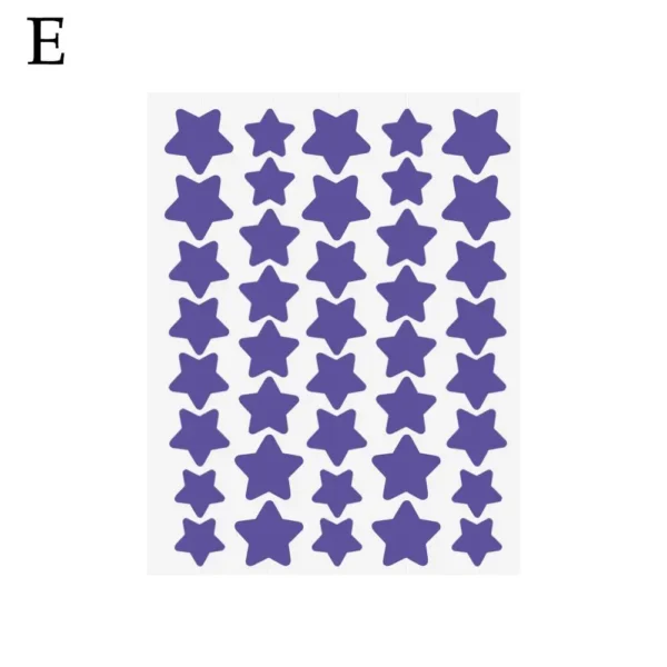 40pcs Colorful PE Pimple Patches Cute Star Shaped Pimple Cover Sticker Invisible Pimple Cover Removal Pimple Patch - Image 12