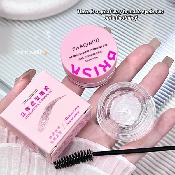 Three-dimensional Eyebrow Shaping Soap Eyebrow Gel Gel Texture Creates Natural Eyebrows Styling - Image 7