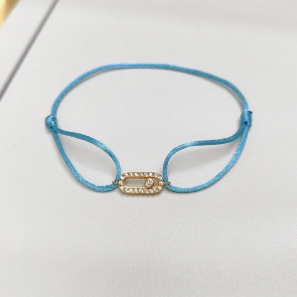 Adjusted Size Can Move Stone Multiple colors Rope Woven bracelet For Women And Men Fashion Jewelry 2024 New Bracelets Woman - Image 38